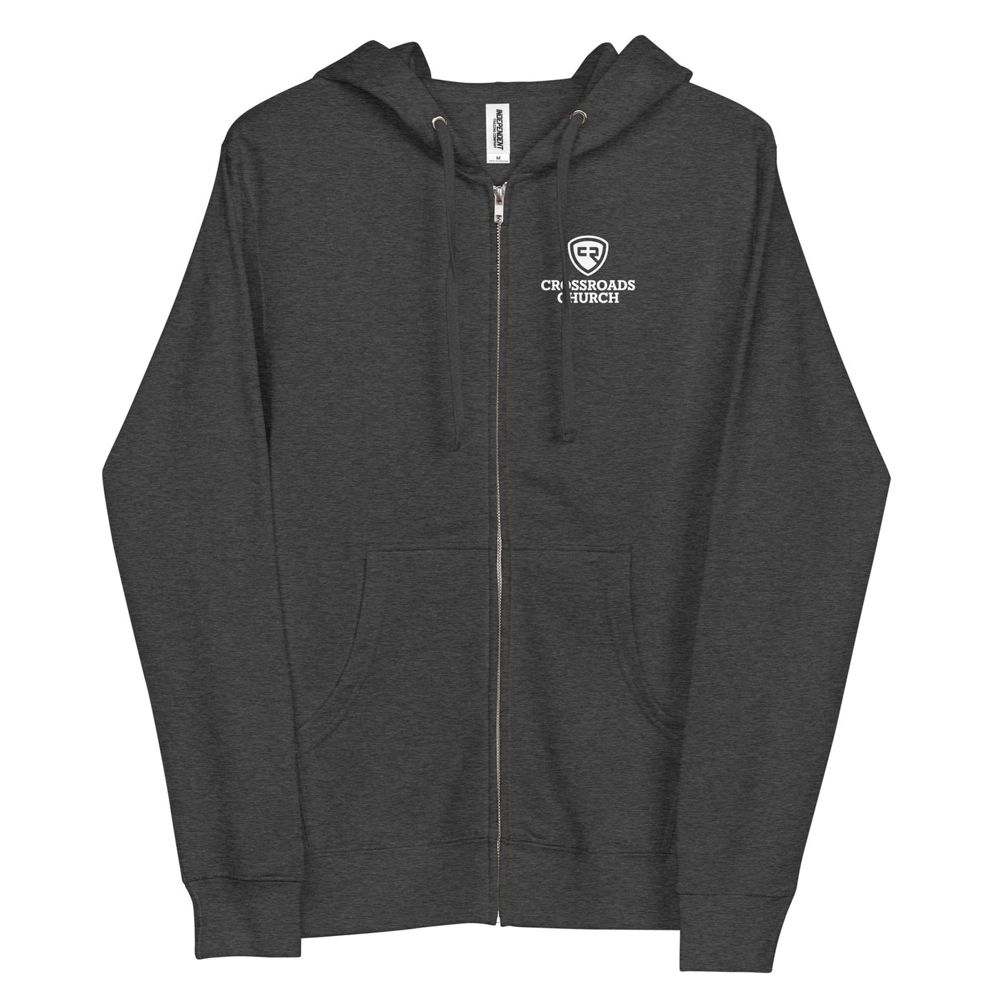Crossroads Unisex Fleece Zip Up Hoodie