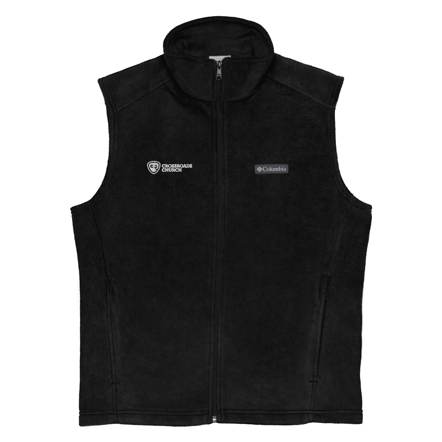 Crossroads Logo Columbia Fleece Vest