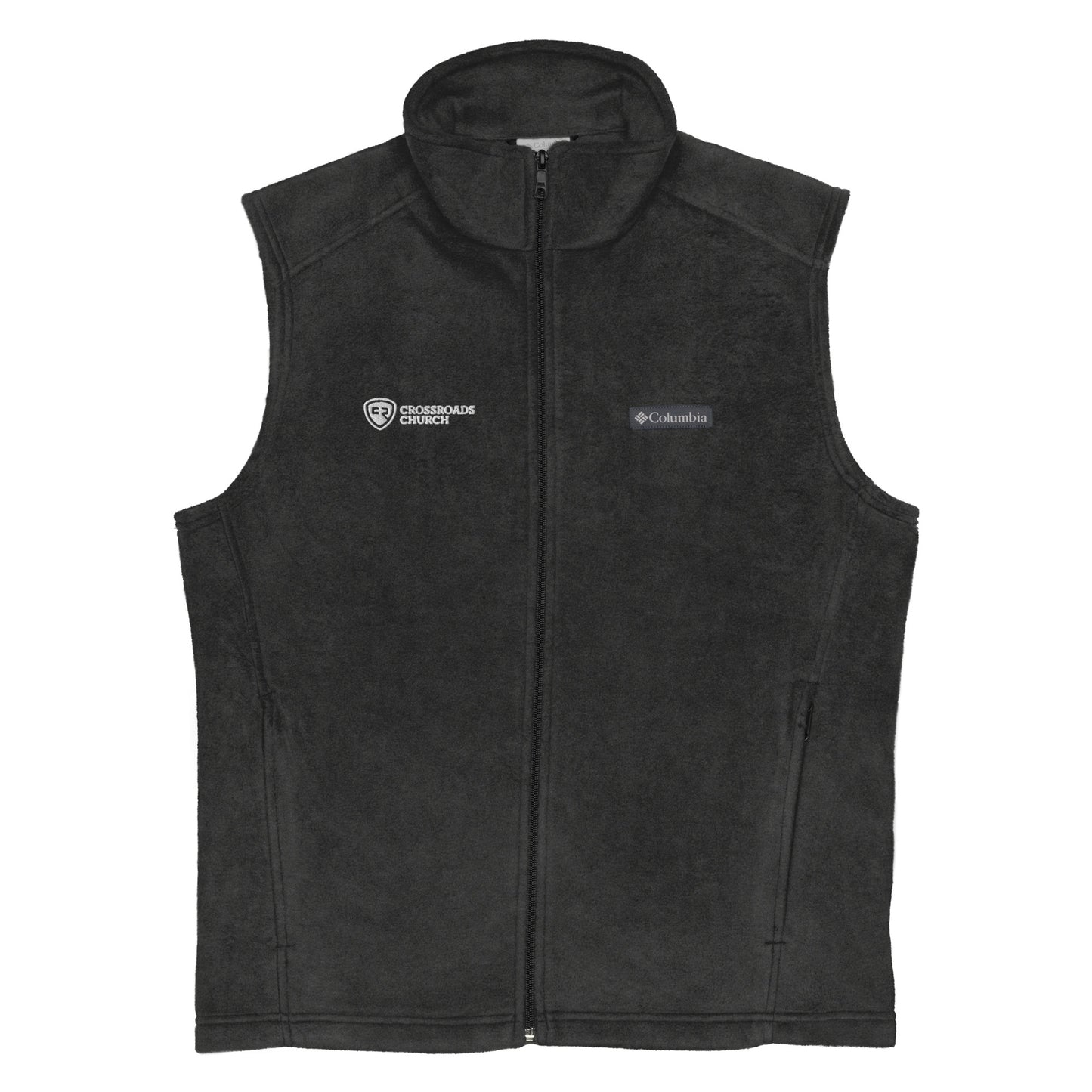 Crossroads Logo Columbia Fleece Vest