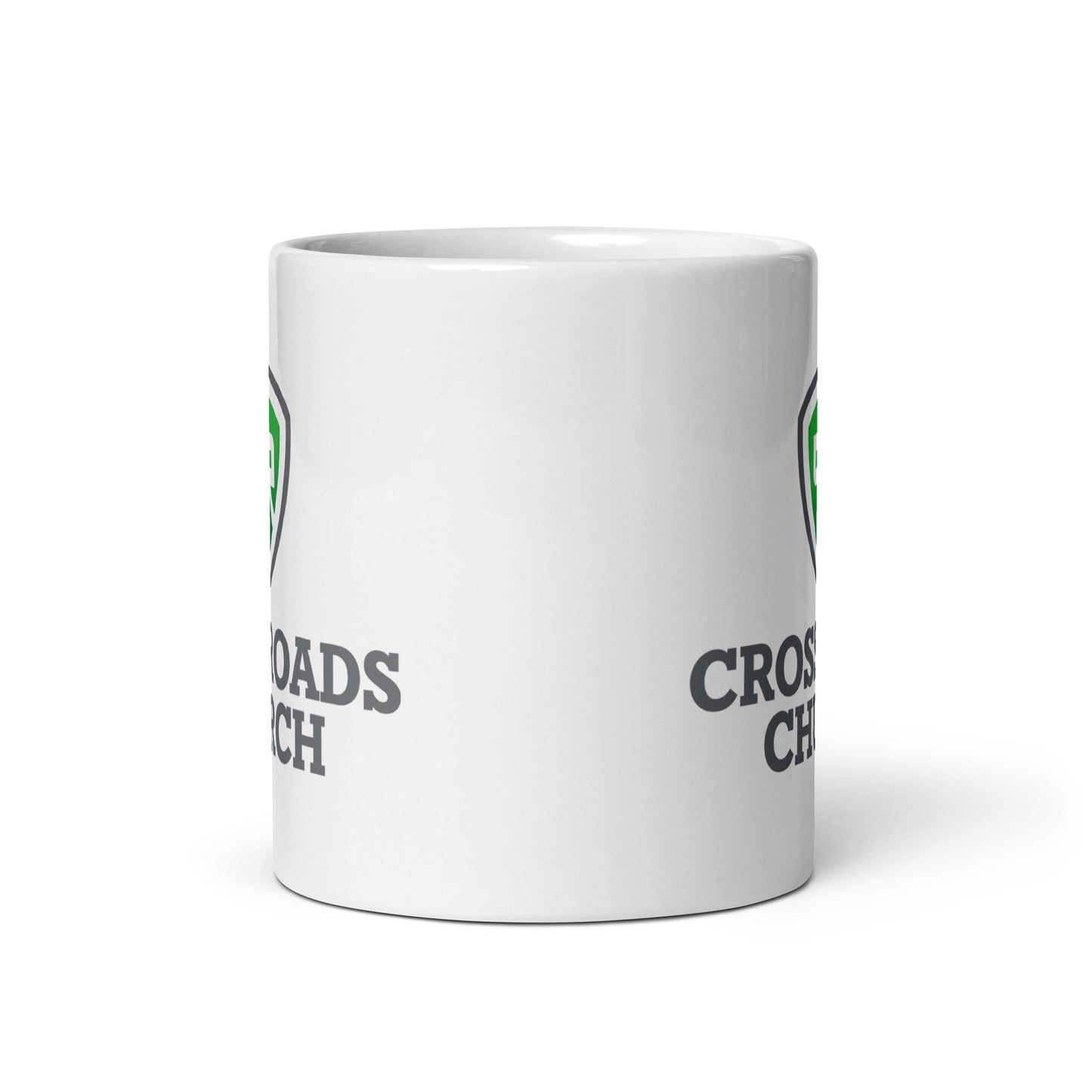 White Crossroads Mug